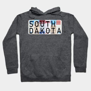 South Dakota License Plate Hoodie